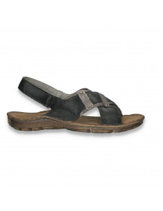 Sandale barbati, piele ecologica - LS1307