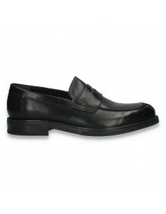 Pantofi din piele, pentru barbati, eleganti, negri - W1104