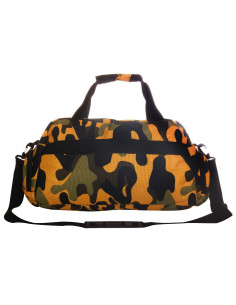 ELLA ICON GEANTA VOIAJ ORANGE KAKI CU PORTOCALIU 46X16X23 CM - M602 2