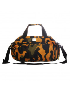 ELLA ICON GEANTA VOIAJ ORANGE KAKI CU PORTOCALIU 46X16X23 CM - M602