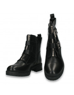 Ghete dama, stil retro, negre - W1173 2