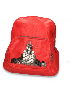 Rucsac pentru dama, rosu - M675