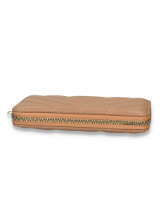 Portmoneu dama, din piele eco, maro - M706 2