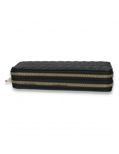 Portmoneu dama, din piele eco, negru - M709 2