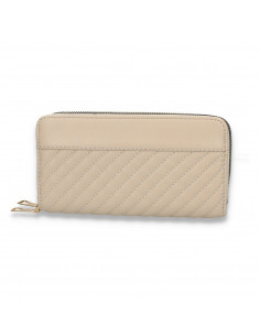 Portmoneu dama, din piele eco, bej - M710