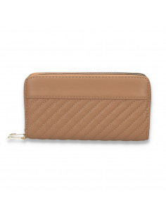 Portmoneu dama, din piele eco, maro - M711