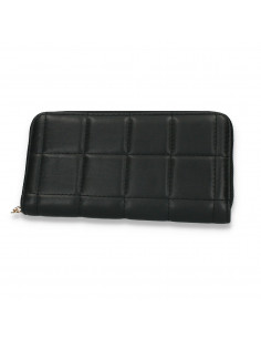 Portmoneu dama, din piele eco, negru - M717