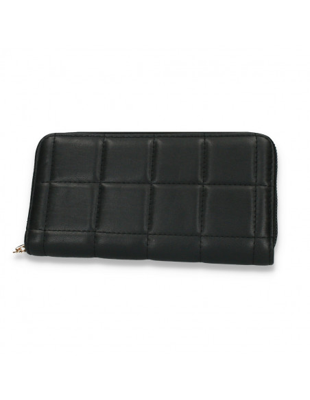 Portmoneu dama, din piele eco, negru - M717