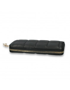 Portmoneu dama, din piele eco, negru - M717 2