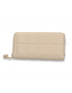 Portmoneu dama, din piele eco, bej - M718