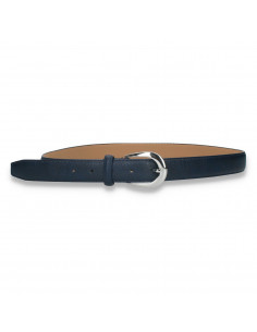 Curea dama, din piele ecologica, bleumarin - M722