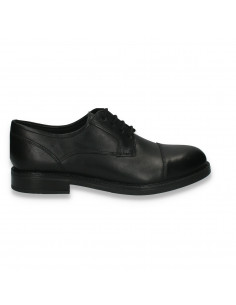 Pantofi stil clasic, din piele, pentru barbati, negri - W1237
