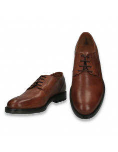 Pantofi stil clasic, din piele, pentru barbati, maro - W1241 2