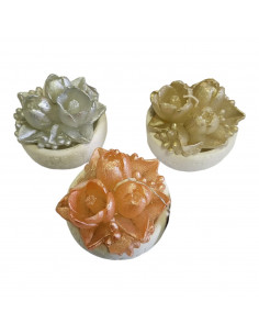 lumanare, candela, lumanare decorativa, lumanare decorativa floare, lumanare decorativa in forma de floare
