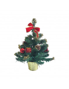 brad de craciun mic, bradut de craciun, bradut de craciun ornamental, bradut de craciun cu ornamente