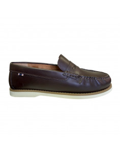 pantofi barbati, pantofi barbati tip mocasini, pantofi barbati maro inchis, mocasini barbati maro, pantofi barbati office