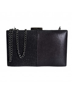 Poseta de seara tip clutch, eleganta, neagra, moderna