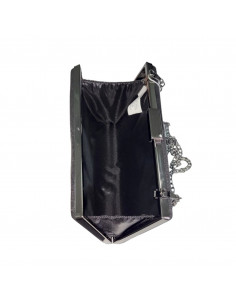 Poseta de seara tip clutch, eleganta, neagra, moderna 2