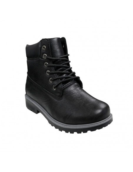 Ghete casual din piele ecologică, pentru bărbaţi, negre
