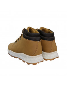 Ghete din piele ecologică, casual/sport, pentru bărbaţi, galben muştar 2