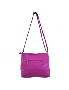 Geantă BB.Cavalli.BB, pentru femei, piele ecologică texturată, culoare fucsia 2