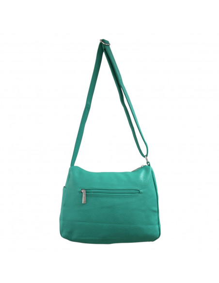 Geantă BB.Cavalli.BB, pentru femei, piele ecologică, model cu împletitură, culoare verde
