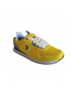 Pantofi sport pentru barbati, piele ecologica si textil, alb cu gri deschis 2