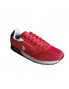 Pantofi sport pentru barbati, piele ecologica si textil, alb cu gri deschis 2