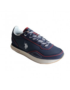 Pantofi sport pentru barbati, piele ecologica si textil, alb cu gri deschis 2
