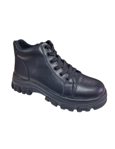 Ghete negre din piele naturala, pentru femei