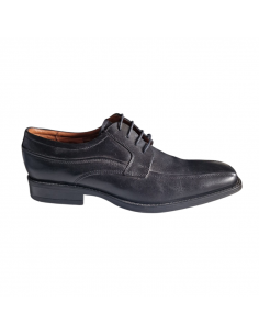 Pantofi dama cu perforatii, negri - W302