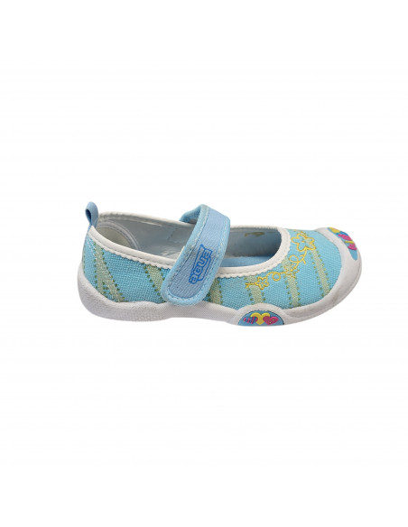 Pantofi sport de vara, pentru fete, alb-fucsia - LS528