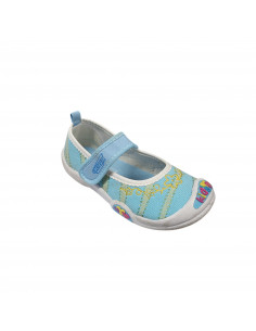 Pantofi sport de vara, pentru fete, alb-fucsia - LS528 2
