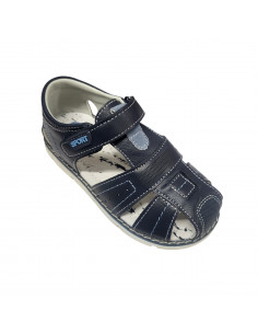 Sandale aurii, cu flori, pentru fete - W363 2