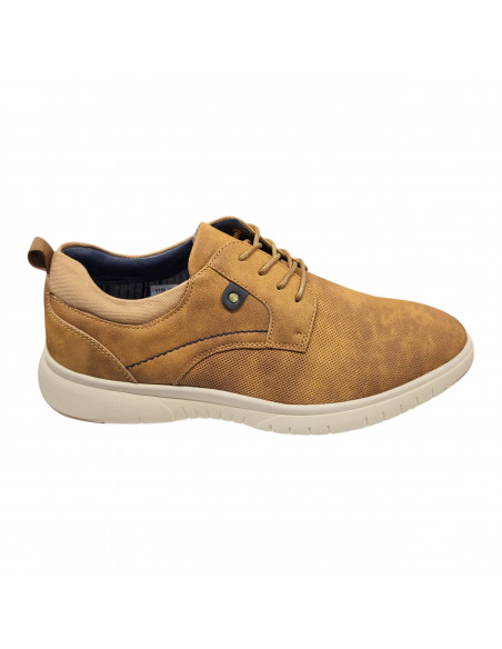 Pantofi Barbati Casual Piele Maro DA VINCI